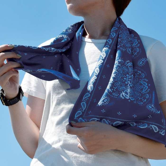訳あり品送料無料 クールタオル 冷感 ひんやり ペイズリー クール タオル UVカット率98% 熱中症対策 訳あり品送料無料 クールタオル 冷感 ひんやり ペイズリー クール タオル UVカット率98% 熱中症対策