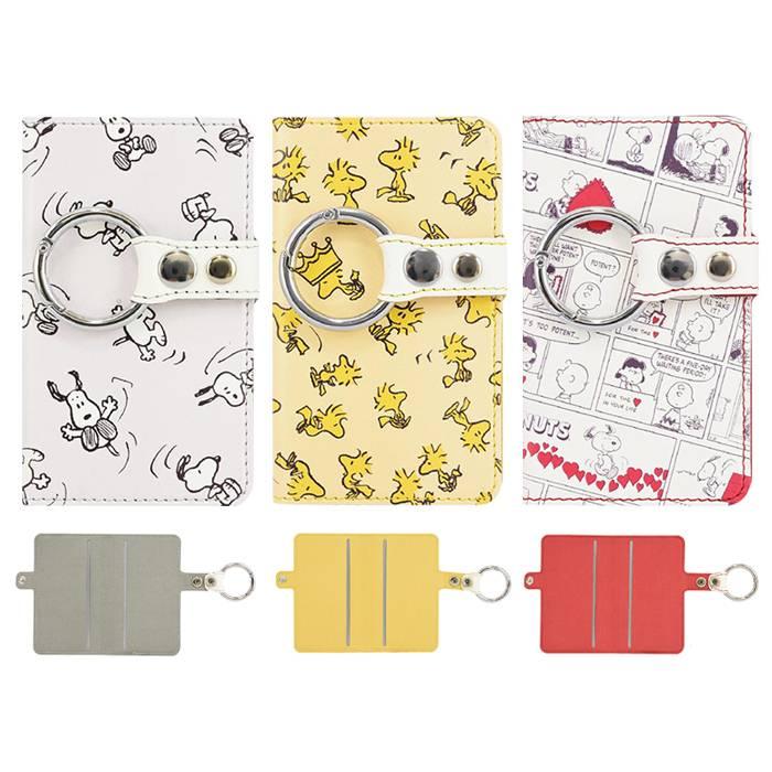 カードリングプラス スマホリング スマートフォンリング ピーナッツ Peanuts スヌーピー Snoopy 貼付式 貼るタイプ バンカーリング カードケース v やるきゃんヤフー店 通販 Yahoo ショッピング