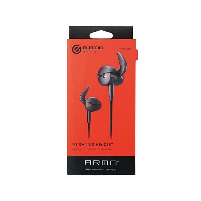 Fps ゲーミングヘッドセット ゲーミングイヤホンマイク Arma 高音質 ダイナミックドライバー搭載 エレコム Hs Arma30e v やるきゃんヤフー店 通販 Yahoo ショッピング