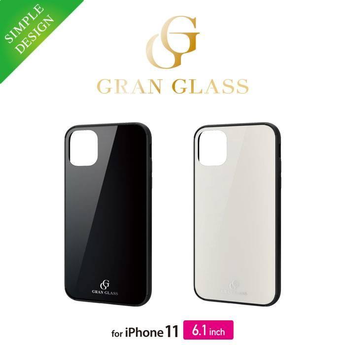 代引不可 Iphone 11 6 1inch ケース カバー ハイブリッドケース ガラス 背面カラー シンプルスタイル エレコム Pm A19chvcg3 v やるきゃんヤフー店 通販 Yahoo ショッピング