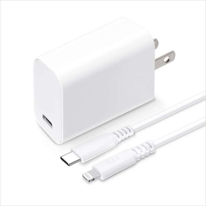 Usb Pd 電源アダプタ Usb Cポート Usb C Lightningケーブル付き 充電 コンセント Iphone Ipad Ipod ホワイト Pga Pg Pd18ad6w やるきゃんヤフー店 通販 Yahoo ショッピング