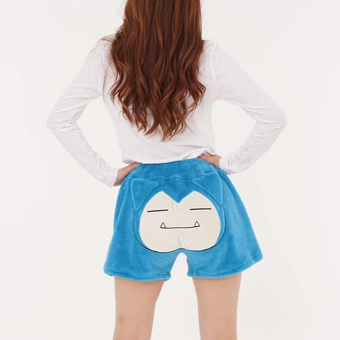 着ぐるみショートパンツ カビゴン ポケモン Pokemon ポケットモンスター キャラクターショートパンツ ルームウエア ショーパン ホットパンツ やるきゃんヤフー店 通販 Yahoo ショッピング