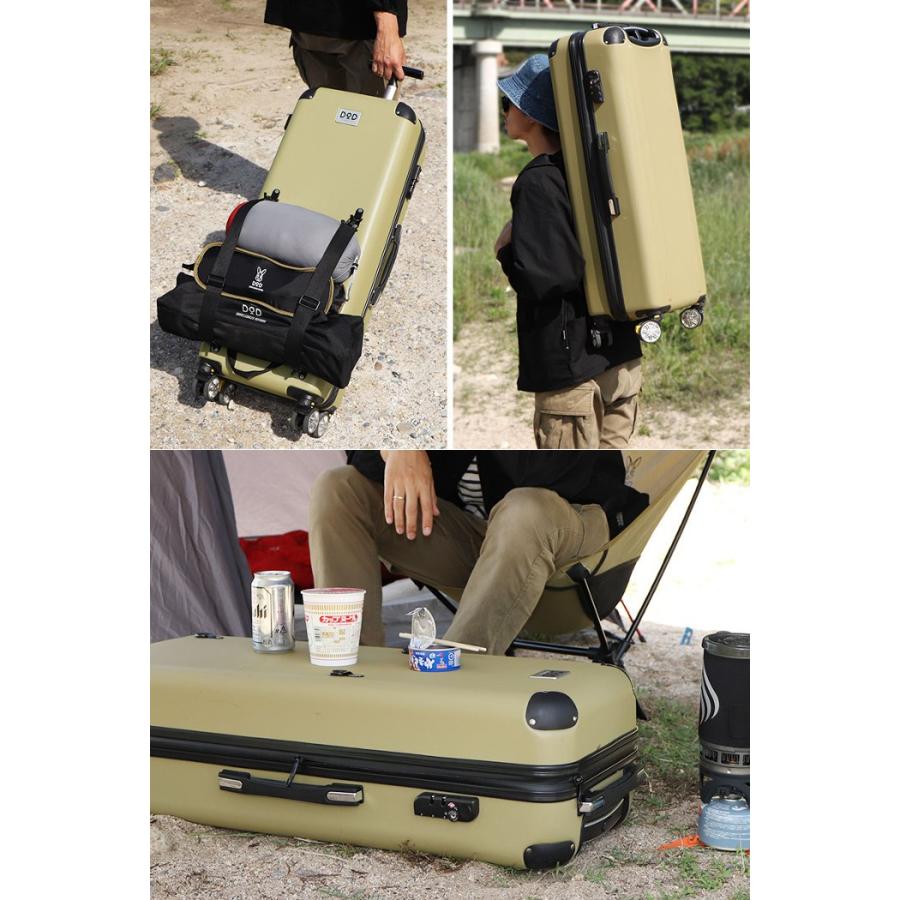 キャンパーノ コロコーロ 電車やバスでキャンプに行こう キャンパーのためのスーツケース Dod ディーオーディー Doppelganger Outdoor Cc1 514 やるきゃんヤフー店 通販 Yahoo ショッピング