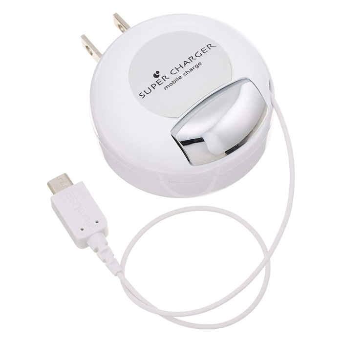 国内 海外兼用 14周年記念イベントが AC充電器 ACチャージャー リール式 1A コード長最大約60cm microUSB端子専用 100V〜240V対応 カシムラ AJ-48 国内 海外兼用 14周年記念イベントが AC充電器 ACチャージャー リール式 1A コード長最大約60cm microUSB端子専用 100V〜240V対応 カシムラ AJ-48