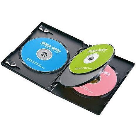 サンワサプライ Dvdトールケース インクジェットプリンタで印刷できるインデックスカード付きのdvdトールケース