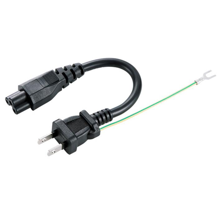 限定タイムセール Cable Matters 2本セット AC電源ケーブル 1m メガネ型 2ピンソケット 電源コード 125V 7A 