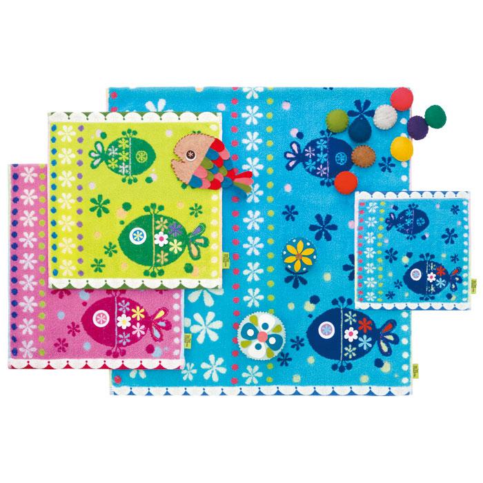 モヌアクア フェイスタオル 全3色 お魚 アニマル 刺繍 ジャガード タオル かわいい グッズ 雑貨 Monu Monu Wonderland Mn 7059 v やるきゃんヤフー店 通販 Yahoo ショッピング