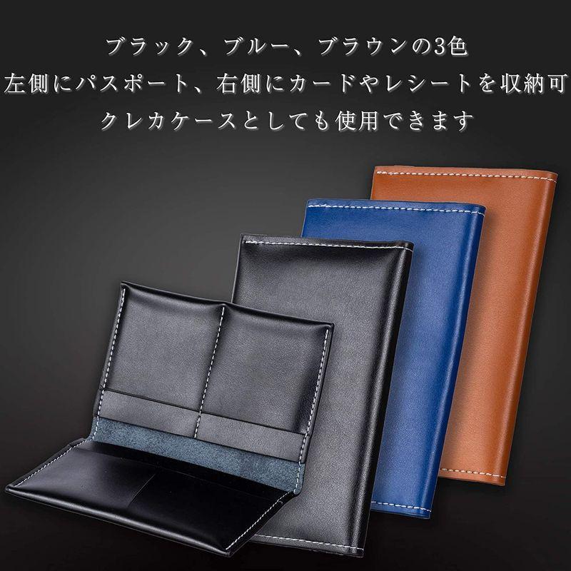 激安な 旅行かばん 小分けバッグ Leathers パスポート用本革レザーカバー 収納多数 3色展開 ブラック Www Threeriversofs Com