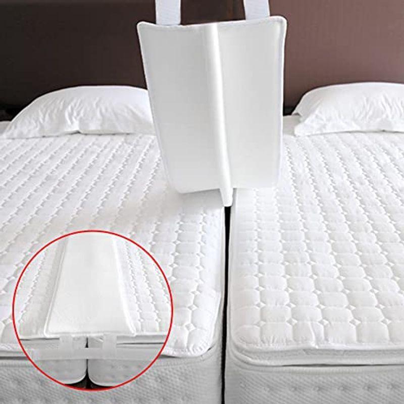 注目 QECOVER ベッド マットレスベルトを含 すきま防止 隙間パッド マットレスパッド 隙間埋める 超ワイド幅20? 4リンク すきまパッド 敷きパッド