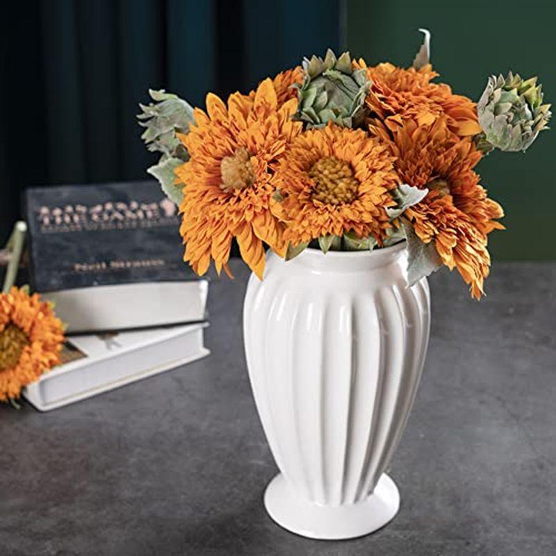 安い 激安 プチプラ 高品質 花束 ひまわり 造花 人工観葉植物 ブーケ 1束５本セット 枯れない向日葵 お世話不要 写真撮影 お祝い プレゼント インテリア 部屋飾り Cisama Sc Gov Br