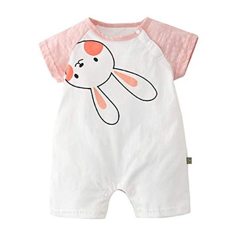 安いそれに目立つ カバーオール 女の子 赤ちゃん服 新生児服 カバーオール 半袖 ロンパース 夏 ベビー服 Nest Baby
