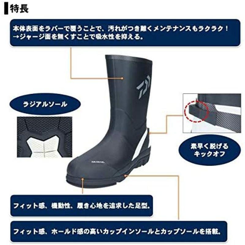 ダイワ Daiwa ブラック 防寒ブーツ ウォームアップブーツ ラジアルソール ブラック Ll Wb 3302 防寒ブーツ Baker 釣り用長靴 Baker Street Hero