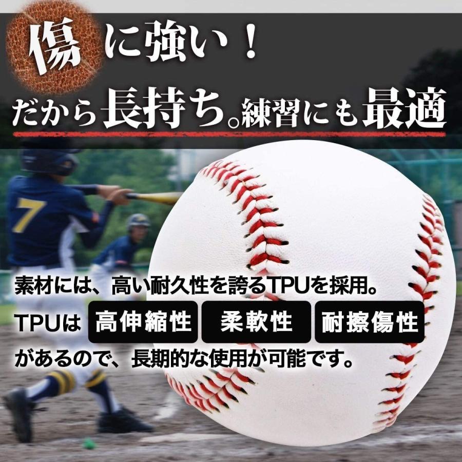 硬式野球ボール 12個セット 練習用 硬式球 バッティング練習 キャッチ 
