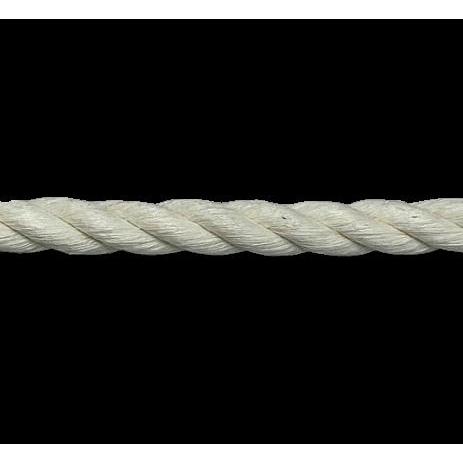 綿ロープ（混紡） 定尺200m巻｜サイズ：9mm×200m : コンドーテック 