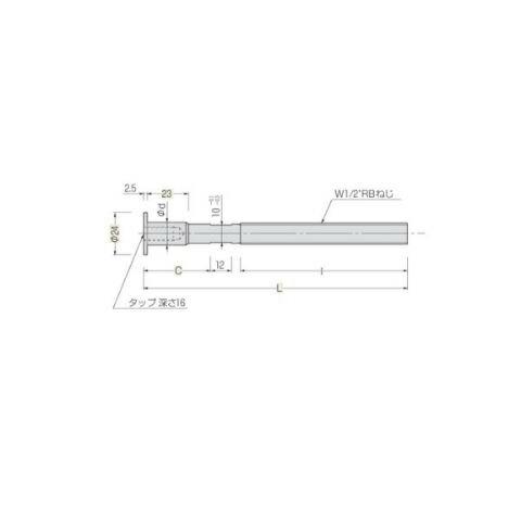コンドーテック RBねじホンタイ（ナット別添） サイズ：W3/8 L：180mm