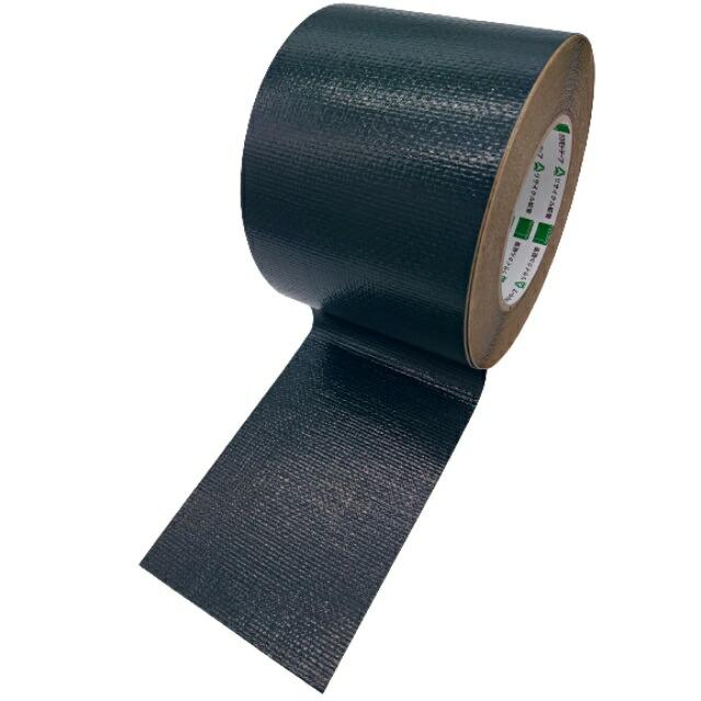 防草シート用固定テープ 1o.930 100mm x 20m グリーン/ブラック