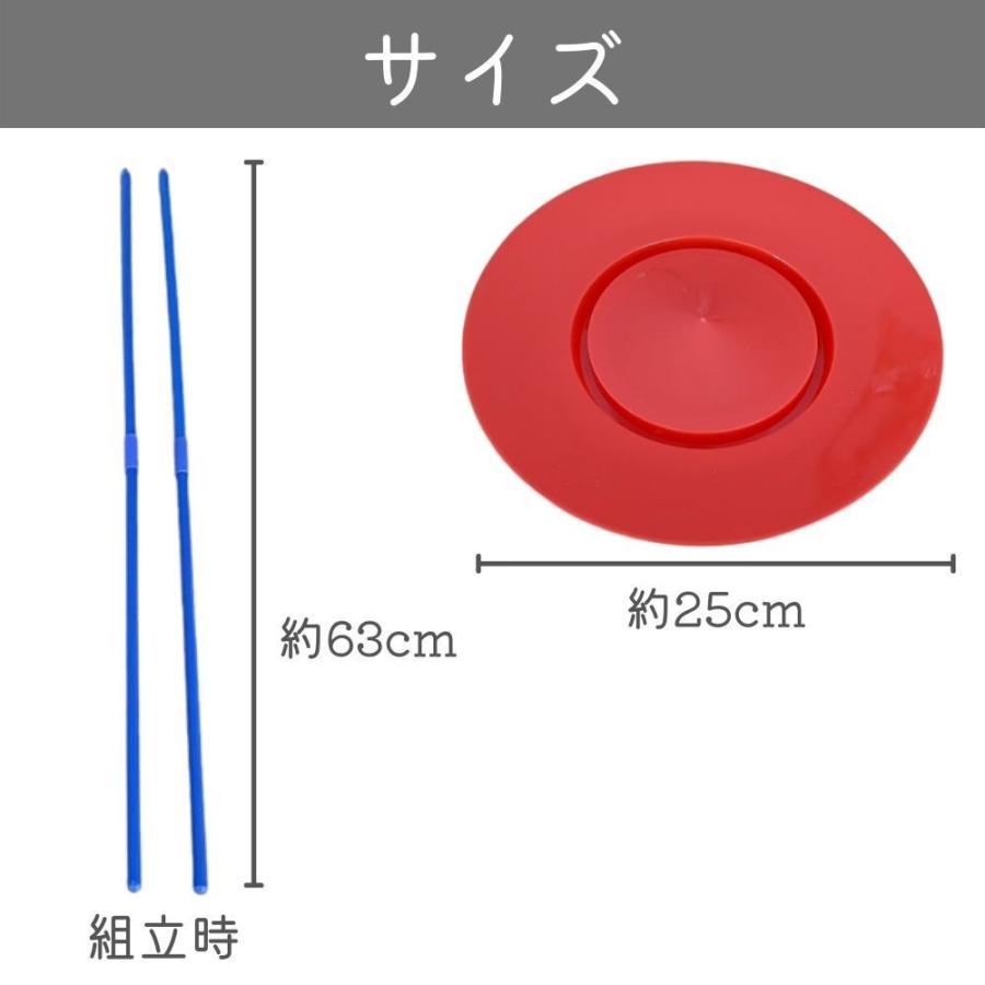 皿回し 2枚セット (橙・緑) 初心者OK 入門 さらまわし ジャグリング パーティー かくし芸