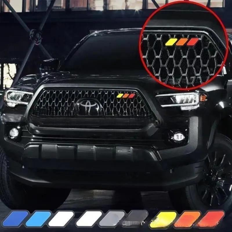 ブラック グリル ゴールドエンブレム グリルバッジ ステッカー トヨタ ランドクルーザー エンブレム