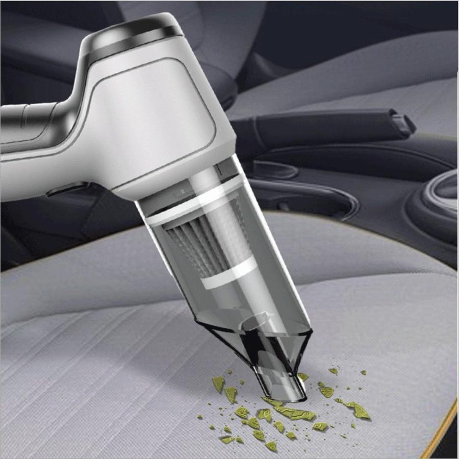 ハンディクリーナー コードレス・乾湿両用・空気入れ・抜き機能付き Amazon | ハンディクリーナー 多機能 【2種吸引モード＆ダスト