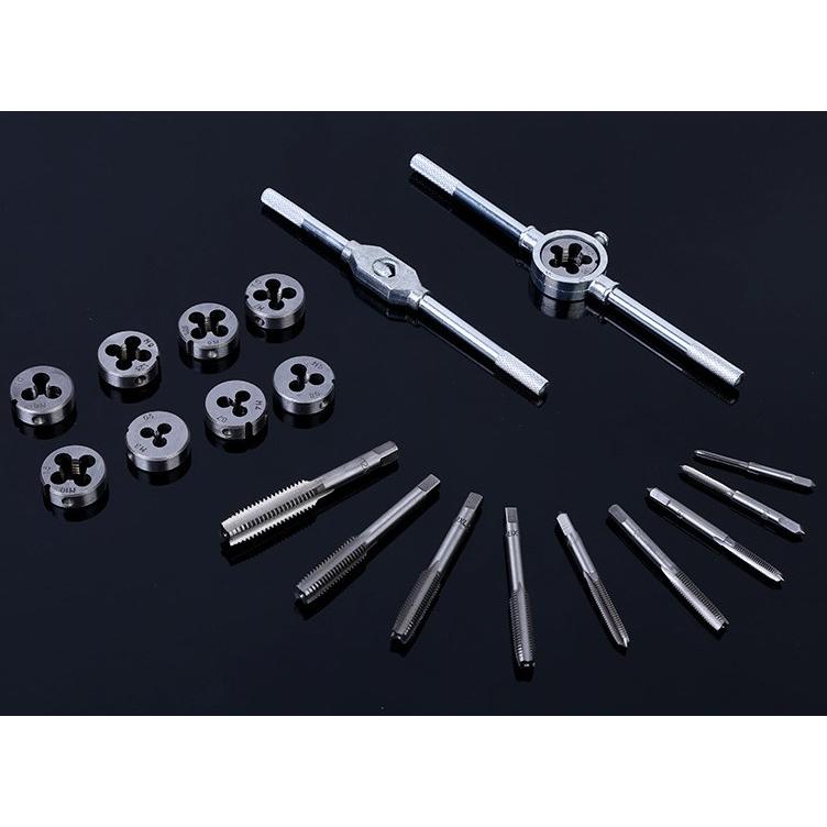 タップダイスセット ネジ穴 ネジ山 修正 修復 20pcsセット ボルト