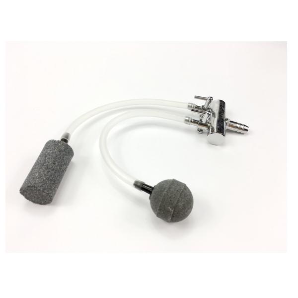 エアーコック 10分岐管 吸気口8mm ブロワ接続用 シュリンプ 金魚