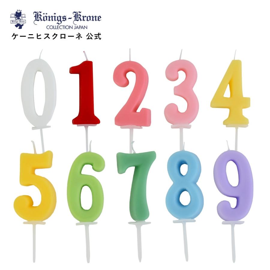 ナンバーキャンドル 0 9 1個 誕生日 結婚祝い 数字 ろうそく ケーキ用 お祝い バレンタイン ケーニヒスクローネ N Candle ケーニヒスクローネ 通販 Yahoo ショッピング