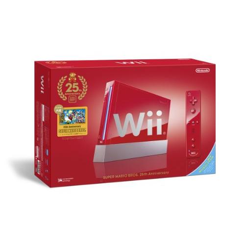 Wii本体 (スーパーマリオ25周年仕様) (「Wiiリモコンプラス」同 Wii本体 (スーパーマリオ25周年仕様) (「Wiiリモコンプラス」同