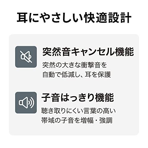 JVCケンウッド Victor EH-W10 集音器 みみ楽 聴こえサポート JVCケンウッド Victor EH-W10 集音器 みみ楽 聴こえサポート