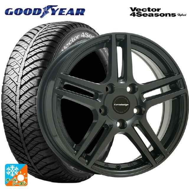 プジョー 308(T9H/T9B/T9W系)用 225/45R17 91H グッドイヤー ベクターフォーシーズンズ ハイブリッド ユーロデザイン アイ