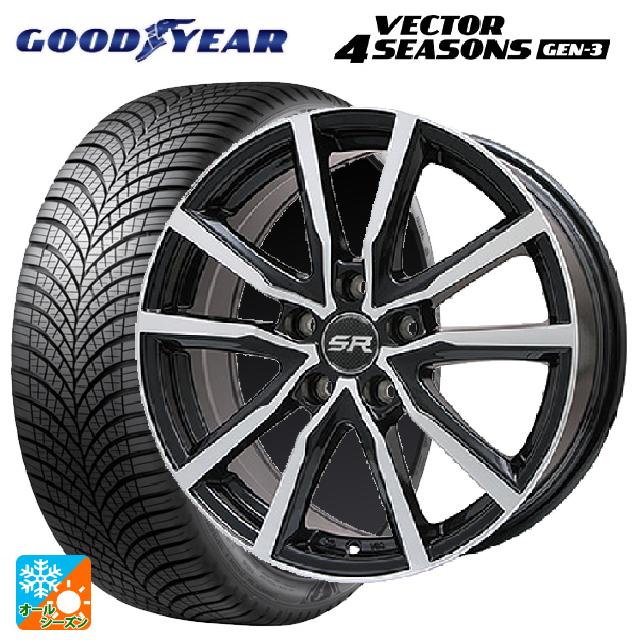 255/55R18　ホイール付タイヤ4本セット　グッドイヤー　マッドアンドスノー　ランフラット　山あり　VW トゥアレグ、アウディ Q7などに！　 Vector（グッドイヤー） スバル クロストレック(5AA-GUE)用 225/55R18