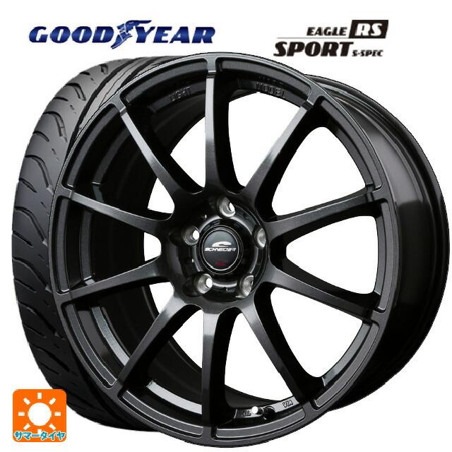 送料無料 サマータイヤホイール 4本セット 205/55R16 89V グッドイヤー イーグル RS スポーツ S-スペック エムアイディー MIDホ
