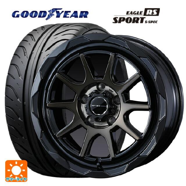 送料無料 サマータイヤホイール 4本セット 205/55R16 89V グッドイヤー イーグル RS スポーツ S-スペック ウェッズ マッドヴァンス