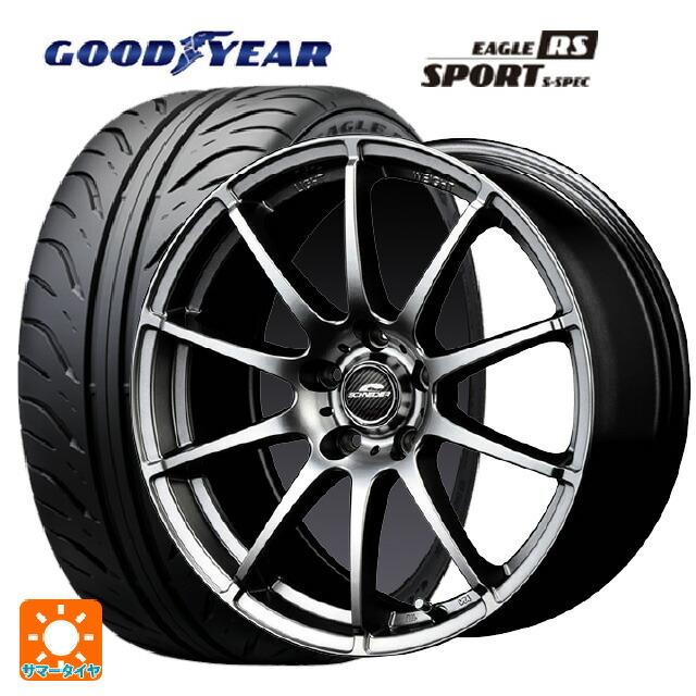 送料無料 サマータイヤホイール 4本セット 235/45R17 93W グッドイヤー イーグル RS スポーツ S-スペック エムアイディー MIDホ