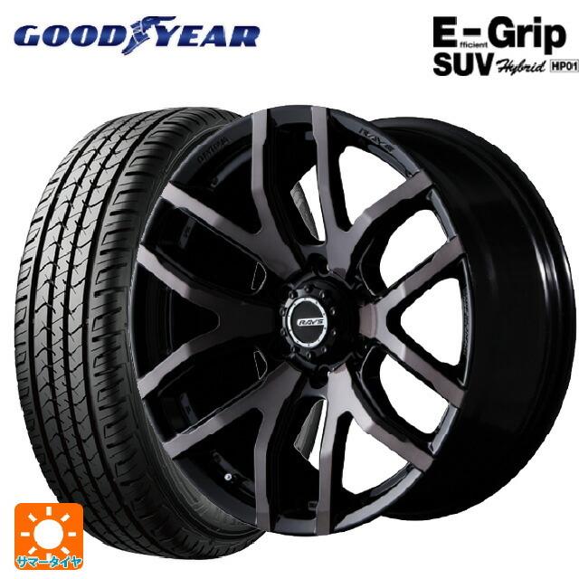 送料無料 サマータイヤホイール 4本セット 265/70R17 115S グッドイヤー エフィシェントグリップSUV HP01 レイズ チームデイトナ
