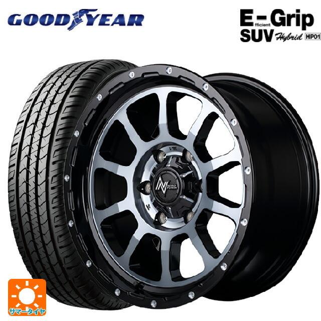 送料無料 サマータイヤホイール 4本セット 265/70R17 115S グッドイヤー エフィシェントグリップSUV HP01 エムアイディー ナイト
