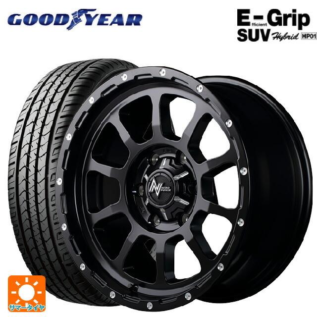 送料無料 サマータイヤホイール 4本セット 265/70R17 115S グッドイヤー エフィシェントグリップSUV HP01 エムアイディー ナイト