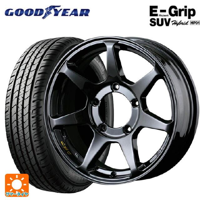 送料無料 サマータイヤホイール 4本セット 225/70R16 103H グッドイヤー エフィシェントグリップSUV HP01 ドゥオール CST ゼロワンハイパー +J 鋳出しロゴ 16-6J