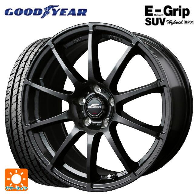 送料無料 サマータイヤホイール 4本セット 225/65R18 103H グッドイヤー エフィシェントグリップSUV HP01 エムアイディー MID