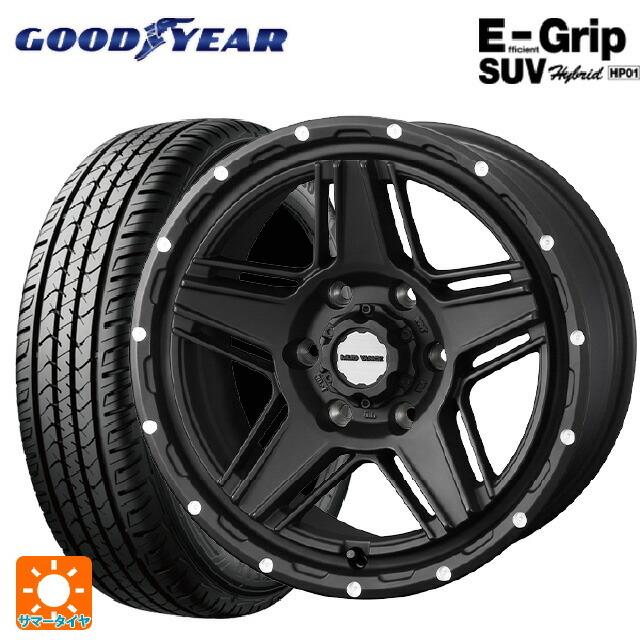 送料無料 サマータイヤホイール 4本セット 275/65R17 115H グッドイヤー エフィシェントグリップSUV HP01 ウェッズ マッドヴァン