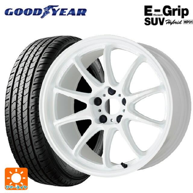 送料無料 サマータイヤホイール 4本セット 225/55R17 97V グッドイヤー エフィシェントグリップSUV HP01 ワーク エモーション Z