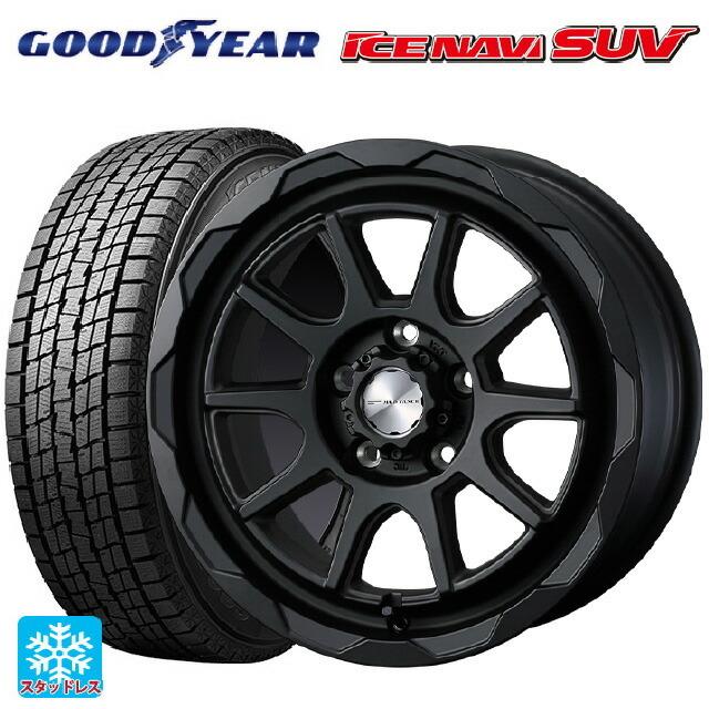 送料無料 スタッドレスタイヤホイール 4本セット 2025年製 215/70R16 100Q グッドイヤー アイスナビ SUV ウェッズ マッドヴァン