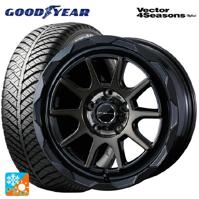 Vector（グッドイヤー） - 貨物輸送無料 オールシーズンタイヤホイール 4本仕掛ける 215/65R16 98H グッドイヤー ベクターフォーシーズンズ 変わり種 ウェッズ もの狂わしい 車、バイク、自転車-タイヤ、ホイール-オールシーズンタイヤ、ホイールセット