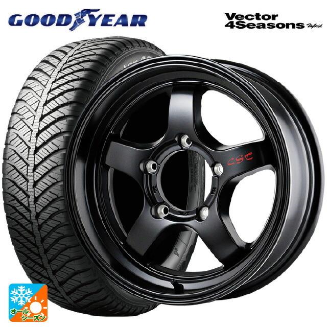 送料無料 オールシーズンタイヤホイール 4本セット 215/65R16 98H グッドイヤー ベクターフォーシーズンズ ハイブリッド ドゥオール CS