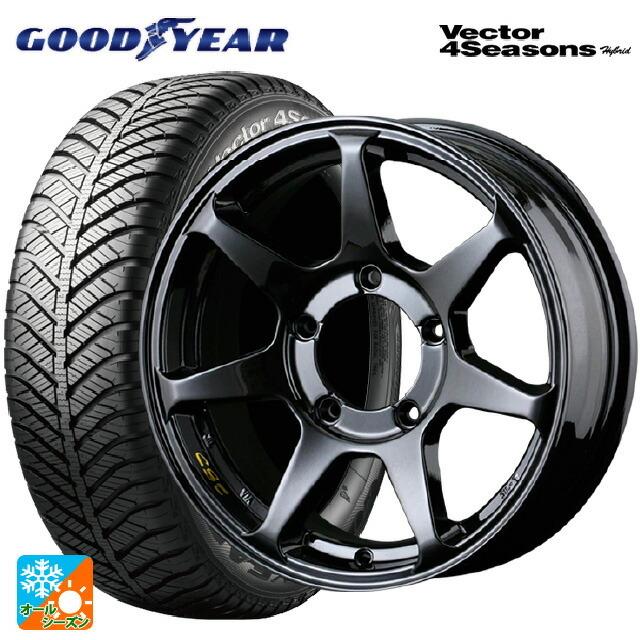 送料無料 オールシーズンタイヤホイール 4本セット 215/65R16 98H グッドイヤー ベクターフォーシーズンズ ハイブリッド ドゥオール CS