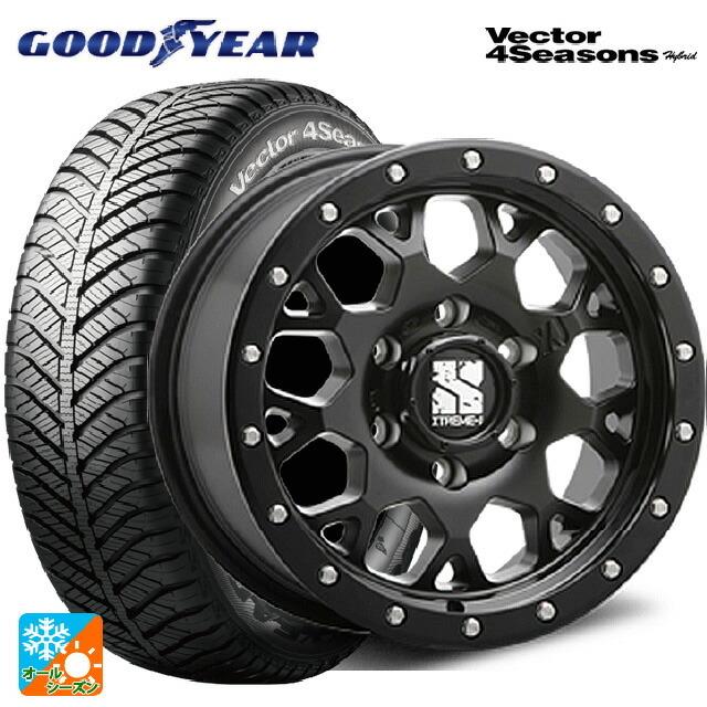 送料無料 オールシーズンタイヤホイール 4本セット 215/60R16 95H グッドイヤー ベクターフォーシーズンズ ハイブリッド エムエルジェイ