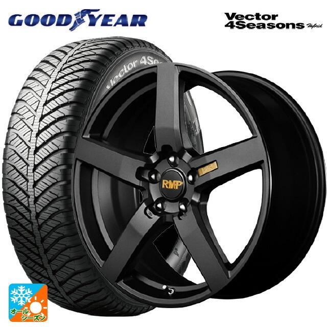 送料無料 オールシーズンタイヤホイール 4本セット 215/50R17 95H XL グッドイヤー ベクターフォーシーズンズ ハイブリッド エムアイデ