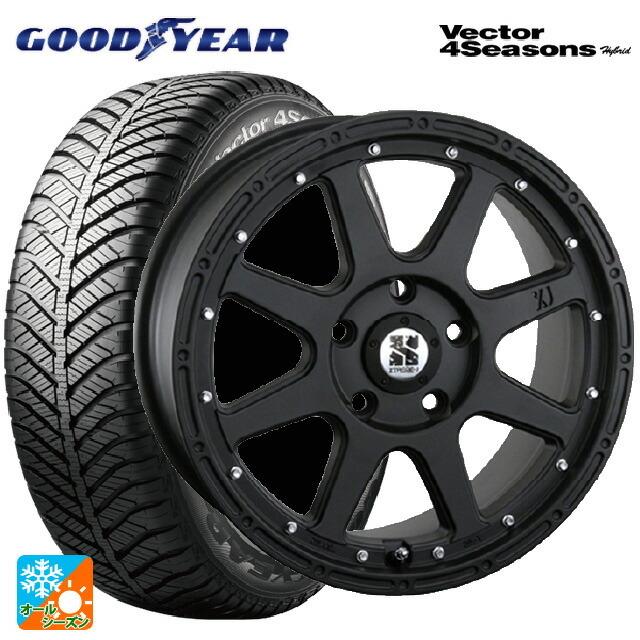 Vector（グッドイヤー） - 貨物輸送無料 オールシーズンタイヤホイール 4本仕かける 215/45R17 91H XL グッドイヤー ベクターフォーシーズンズ 変わり種 エムエルジ