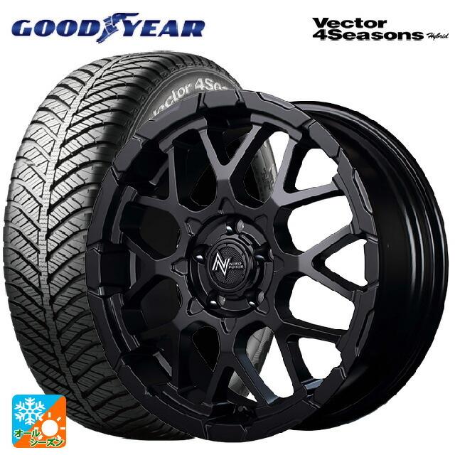 Vector（グッドイヤー） - 貨物輸送無料 オールシーズンタイヤホイール 4本仕掛ける 215/45R18 89H グッドイヤー ベクターフォーシーズンズ 変わり種 エムアイディー 車、バイク、自転車-タイヤ、ホイール