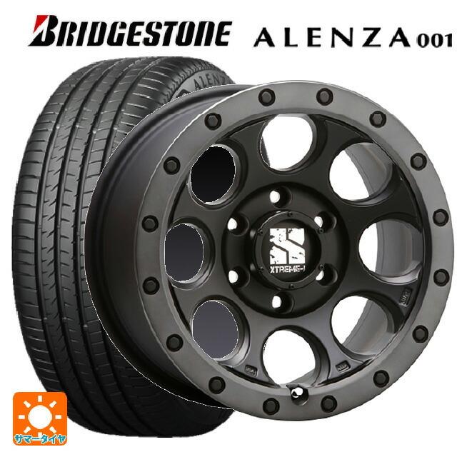 ALENZA - 貨物輸送無料 サマータイヤホイール 4本仕掛ける 225/60R17 99V ブリヂストン アレンザ001 置き目品 # エムエルジェイ エクストリームJ X タイヤ、ホイール-夏タイヤ、ホイールセット
