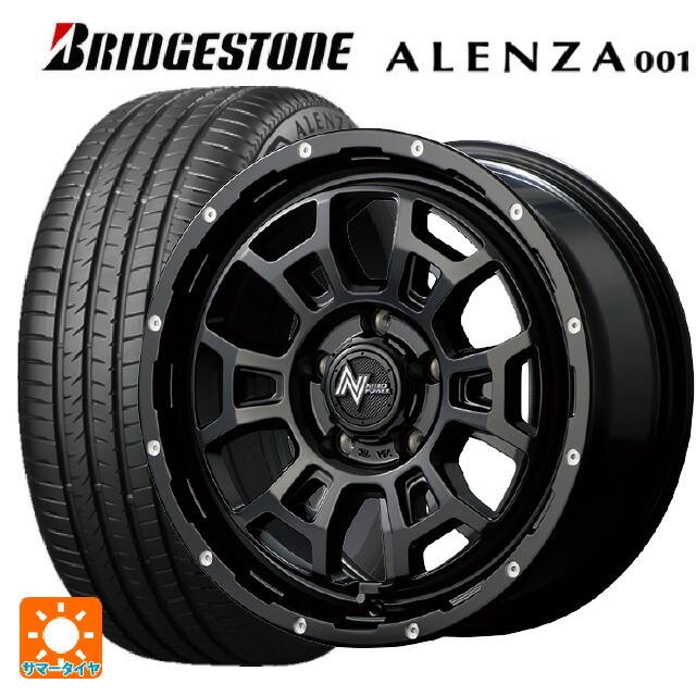送料無料 サマータイヤホイール 4本セット 225/60R17 99V ブリヂストン アレンザ001 正規品 # エムアイディー ナイトロパワー H6